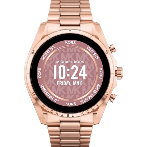 smartwatch michael kors hombre|michael kors gen bradshaw smartwatch.